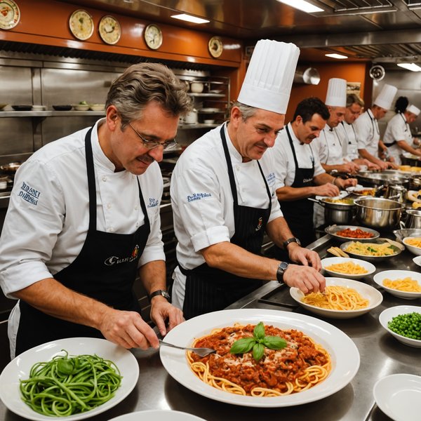Peut-on trouver une croisière qui propose des cours de cuisine italienne avec des chefs locaux?
